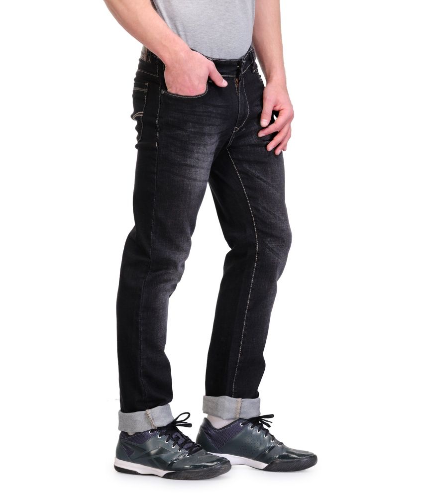 blue black jeans