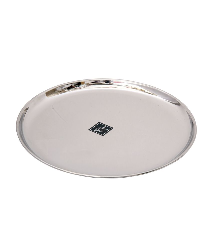 KCL Stainless Steel Dinner Plate 10 Inch Buy Online at Best Price in