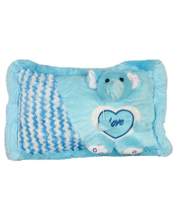 teddy v shaped pillow