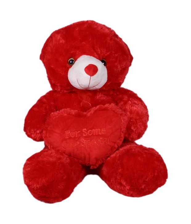 red colour ka teddy