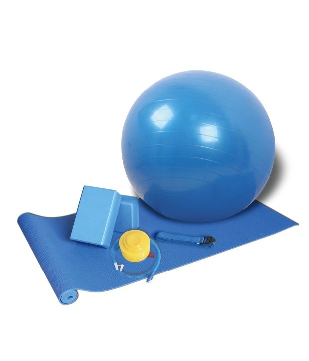 Liveup Yoga Kit 1 Yoga Starp 1 Pump 1 Yoga Mat 2 Yoga Blocks 1 Yoga Ball Buy Online At Best Price On Snapdeal