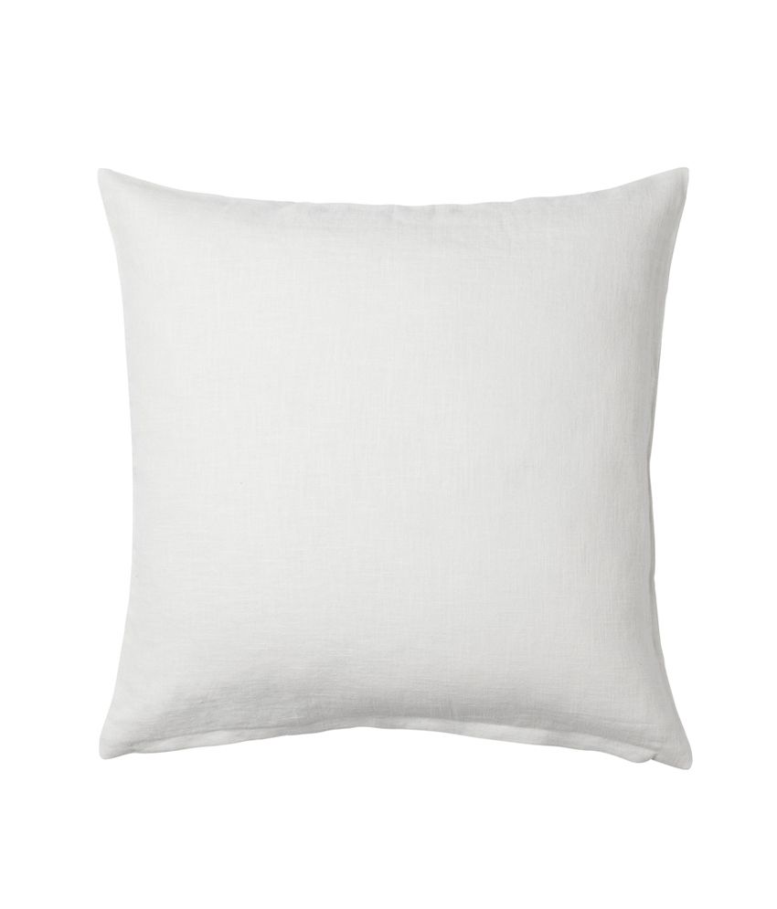 large white cushions