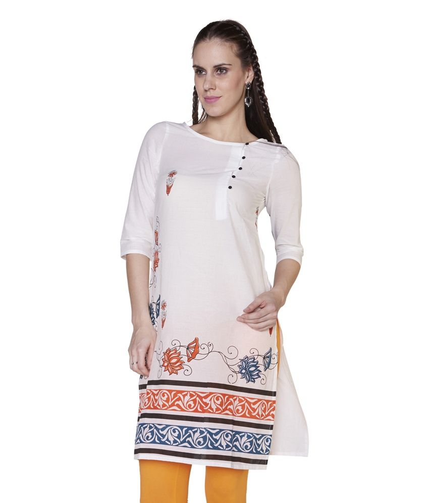 boat neck kurti images