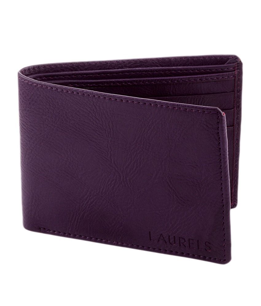 Laurels Purple Non Leather Bi-fold Regular Wallet: Buy Online at Low Price in India - Snapdeal