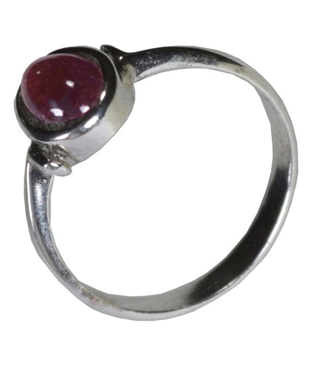 Pearl Paradise Maroon Engagement Ring: Buy Pearl Paradise Maroon ...