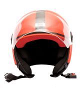 Dass Delta Red Open Face Helmet