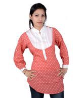 Zurick Collections Red Rayon Tunics