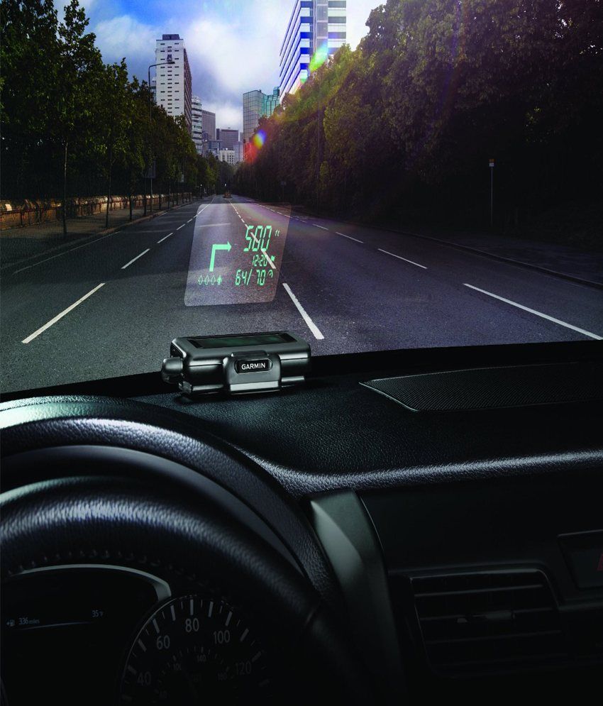 Garmin HeadUp Display (HUD) Dashboard Mounted Windshield