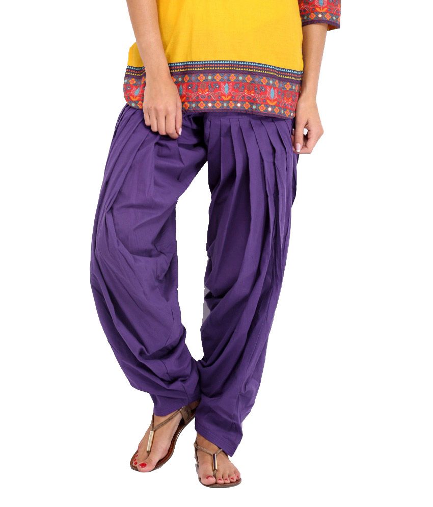 E'hoise Purple Patialas Price in India Buy E'hoise