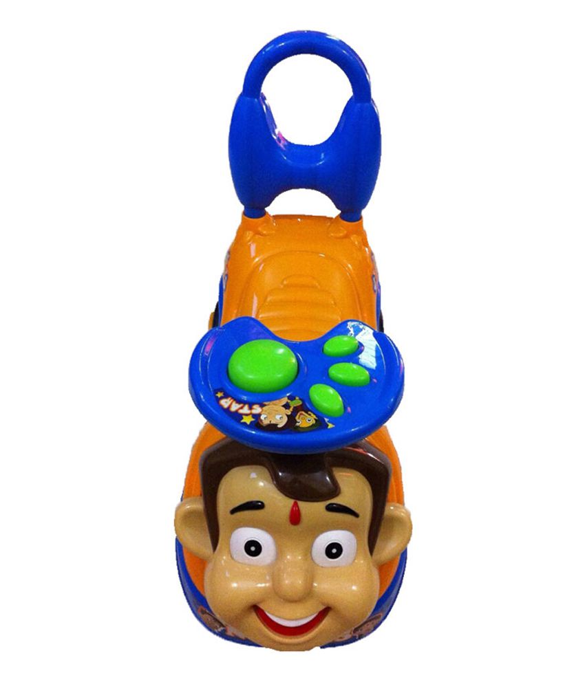 ToysBuggy Chhota Bheem Ride On Car - Buy ToysBuggy Chhota Bheem Ride On Car  Online at Low Price - Snapdeal