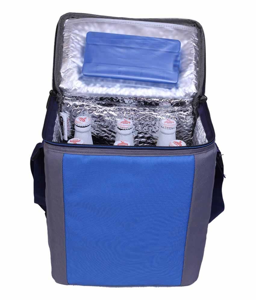 Bags.R.Us Multicolour 6 Bottle Chiller Bag With Chill Pad Buy Online