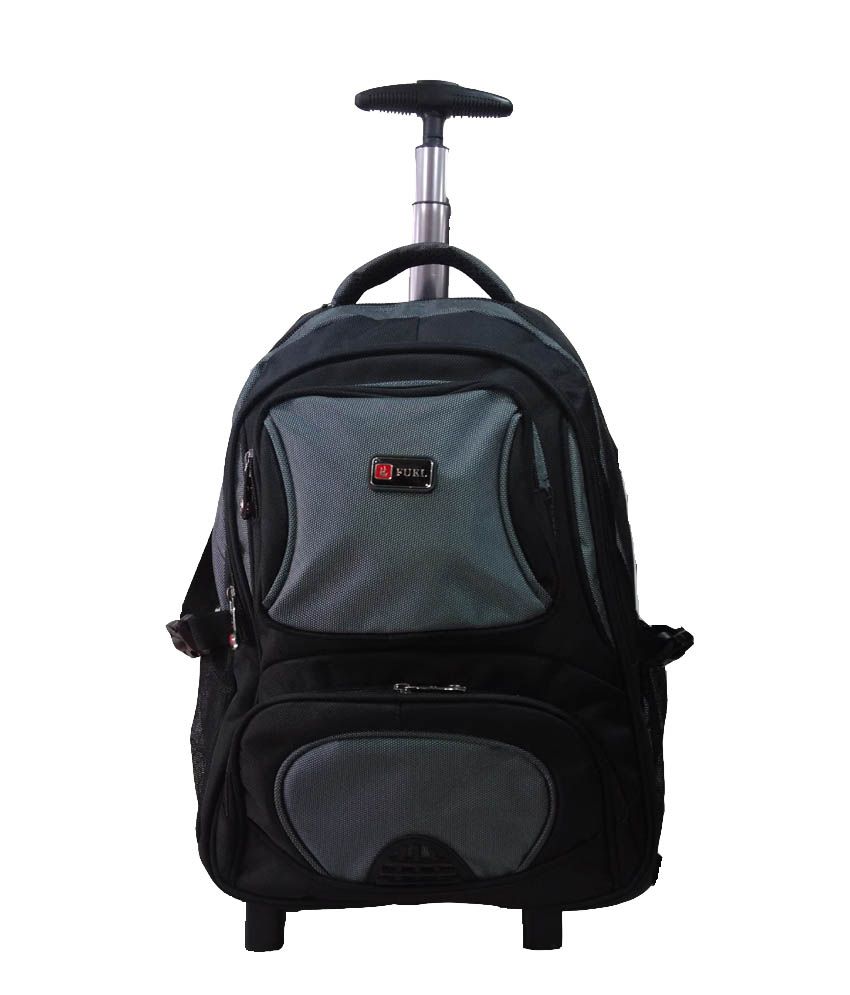 Fuel Black & Gray Backpack Buy Fuel Black & Gray Backpack Online at