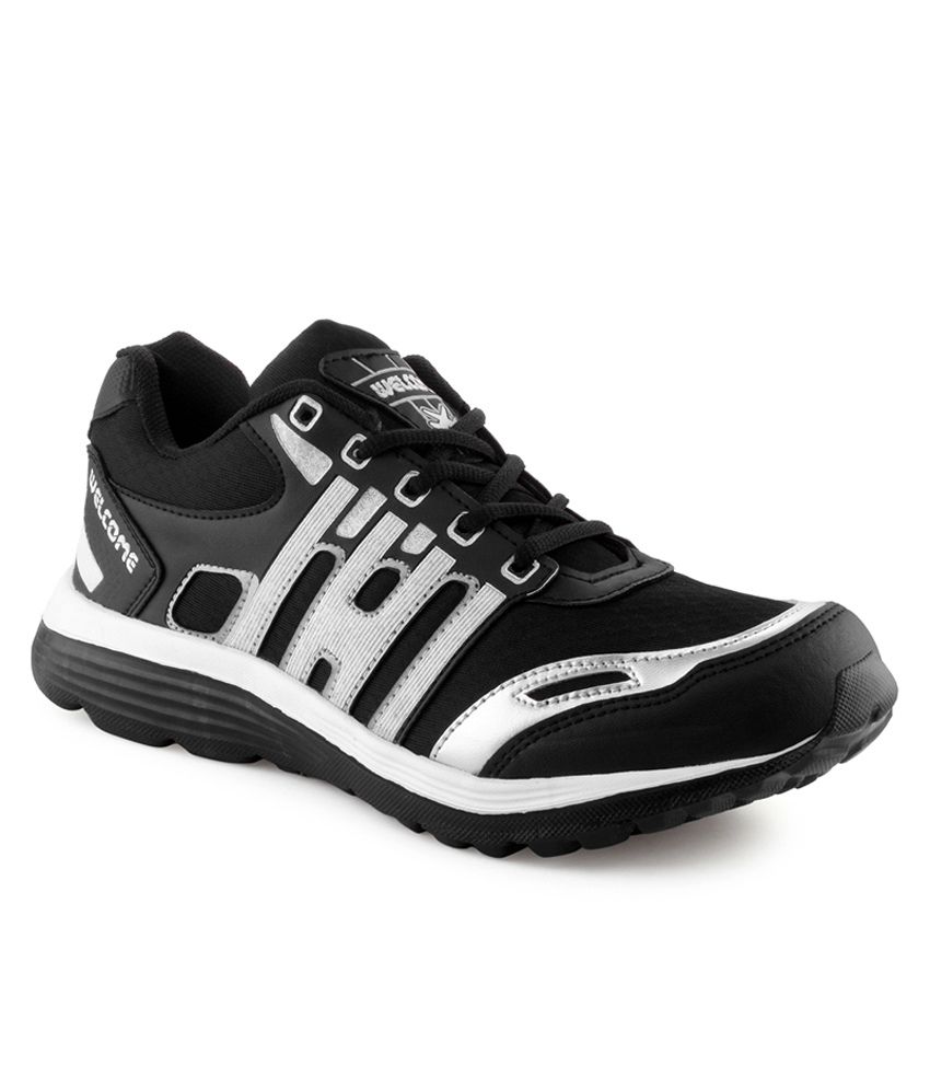 PURE-WELCOME JOGGER SHOES Black - Buy PURE-WELCOME JOGGER SHOES Black ...