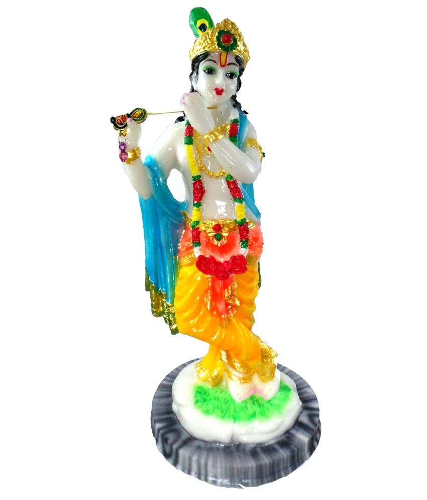 resin krishna statue