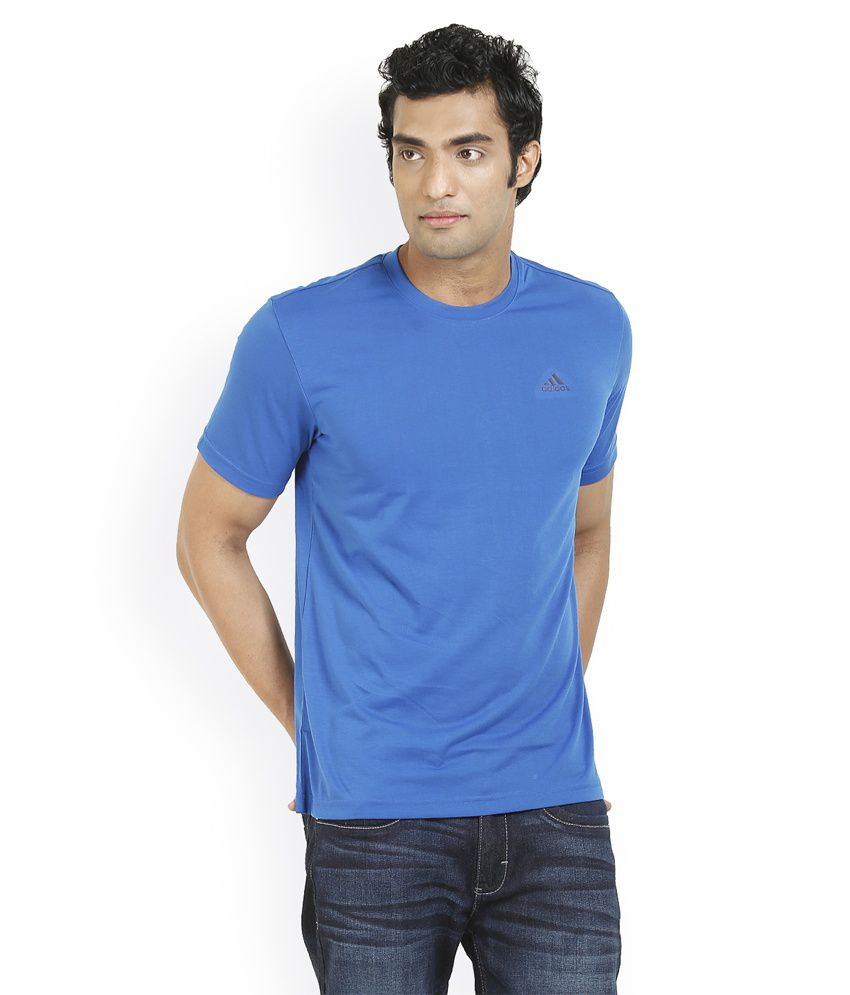 Download Adidas Men's Round Neck Plain T-Shirts - Buy Adidas Men's ...