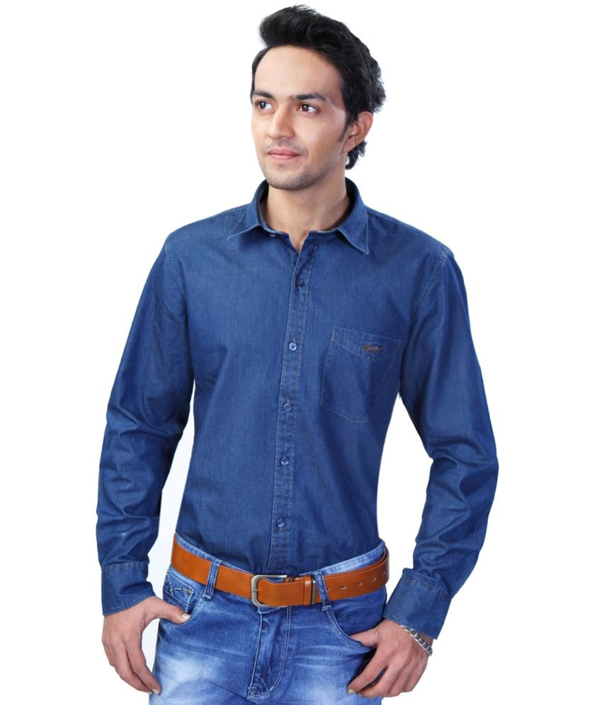 Sparky slim fir casual cotton shirt - Buy Sparky slim fir casual cotton shirt Online at Best 