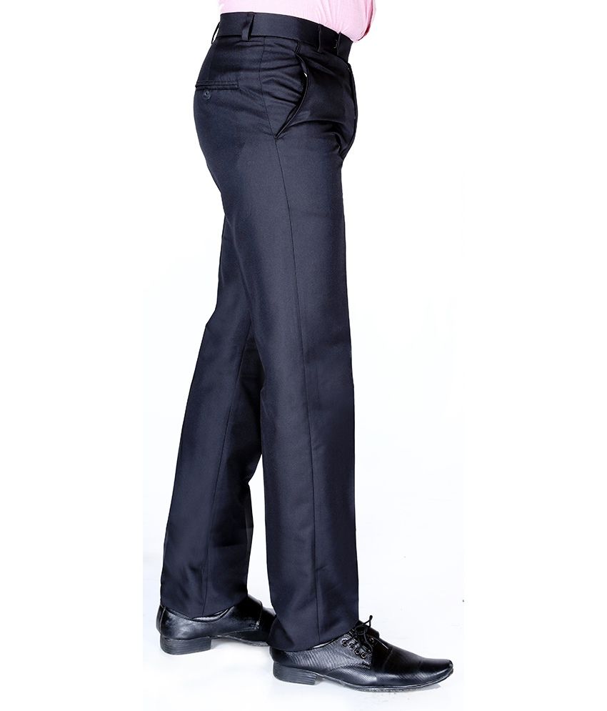 Pazel Poly Viscose Formal Trousers - Buy Pazel Poly Viscose Formal Trousers Online at Low Price 