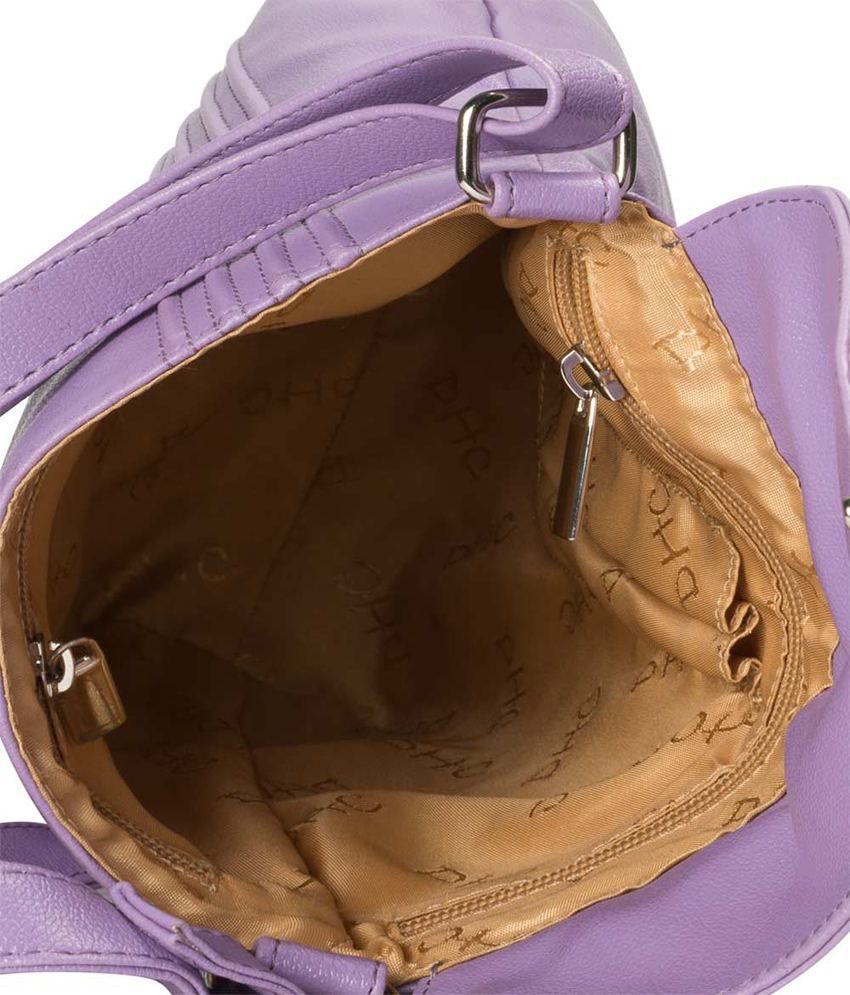 DHC Violet Trendy Sling Bag - Buy DHC Violet Trendy Sling Bag Online at ...