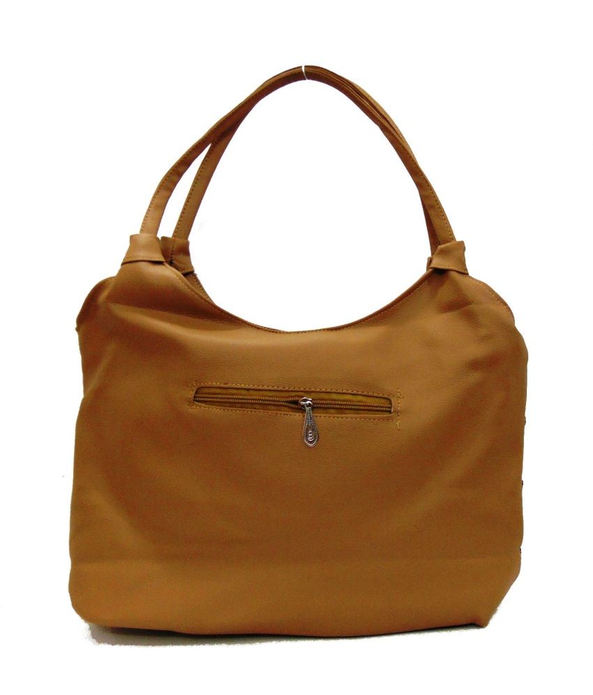 small beige handbag