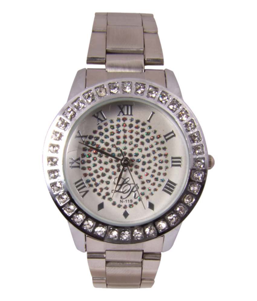 Louis Renee Silver And White Designer And Stylish Watch Price in India ...
