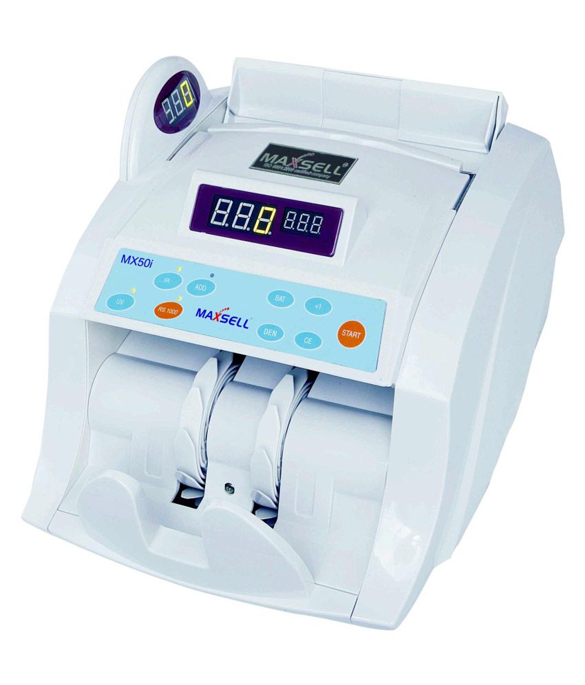     			Maxsell Mx50i Note Counting Machine (I-Scan Technology)
