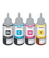 Epson Genuine Ink All Colors (T6641-B,T6642-C,T6643-M,T6644-Y)