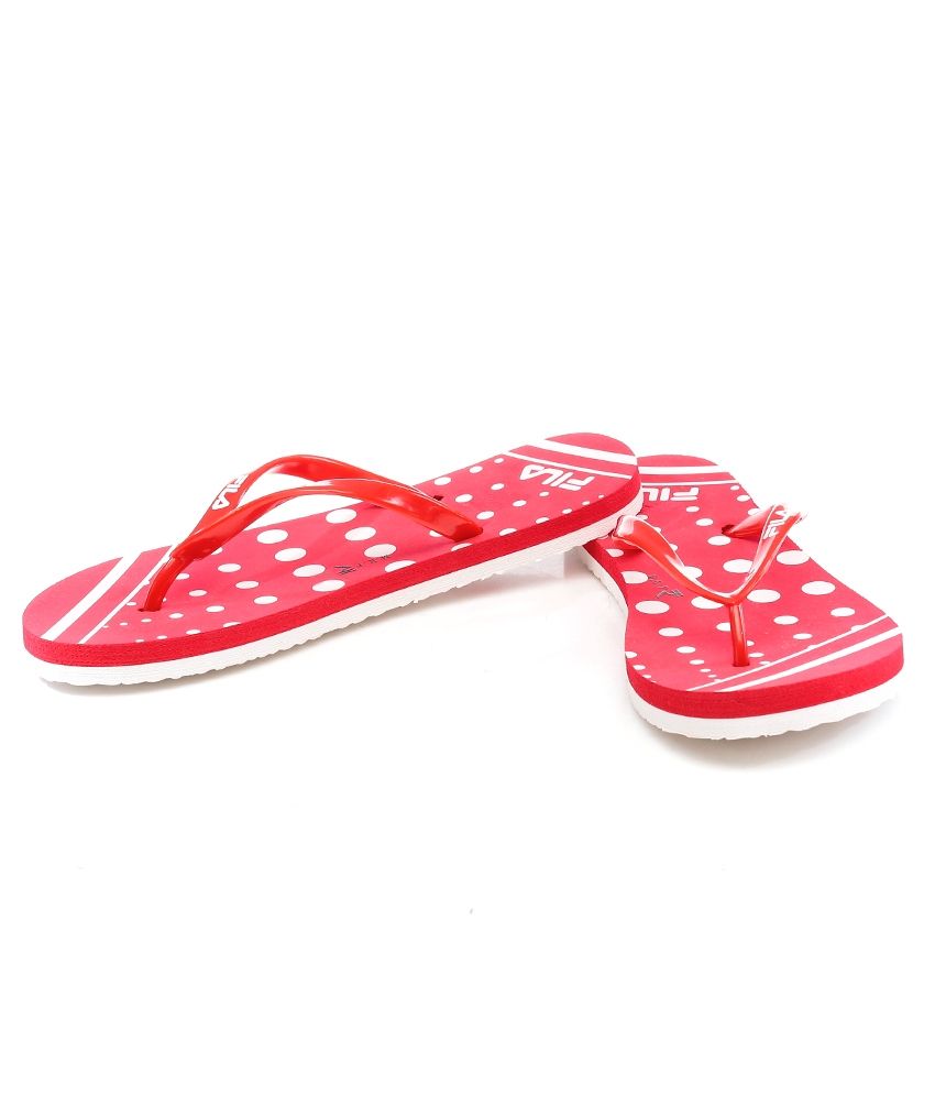 fila red polka dot shoes