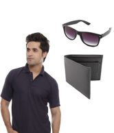 CPA Men Polo T-shirt, Sunglasses & Wallet Combo