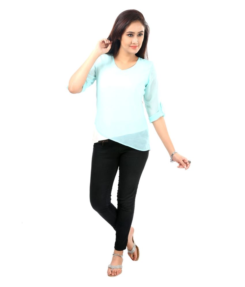 party wear tops snapdeal