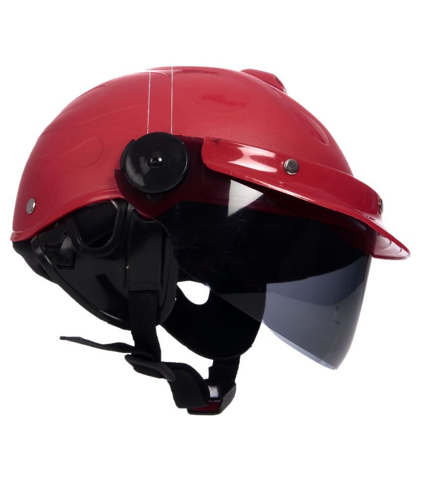 Face Helmet - DZire (Red) [Large 58cm 