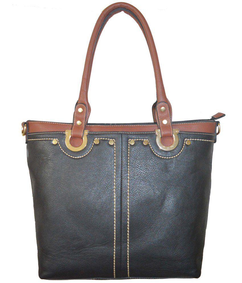 Shree Black Non Leather Zip Shoulder Bag - Buy Shree Black Non Leather ...