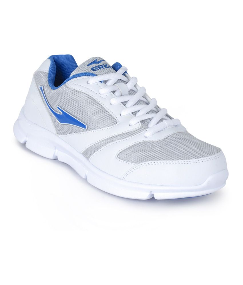 Erke White Running Sport Shoes Price in India- Buy Erke White Running ...