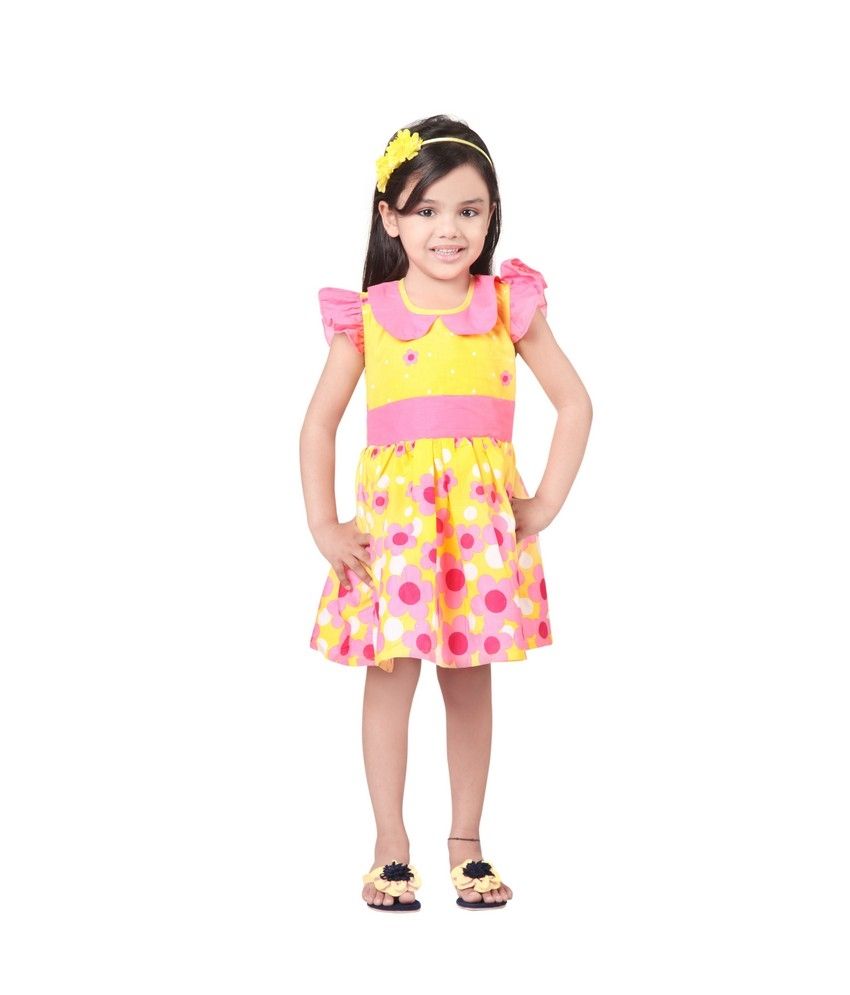cut sleeve frock