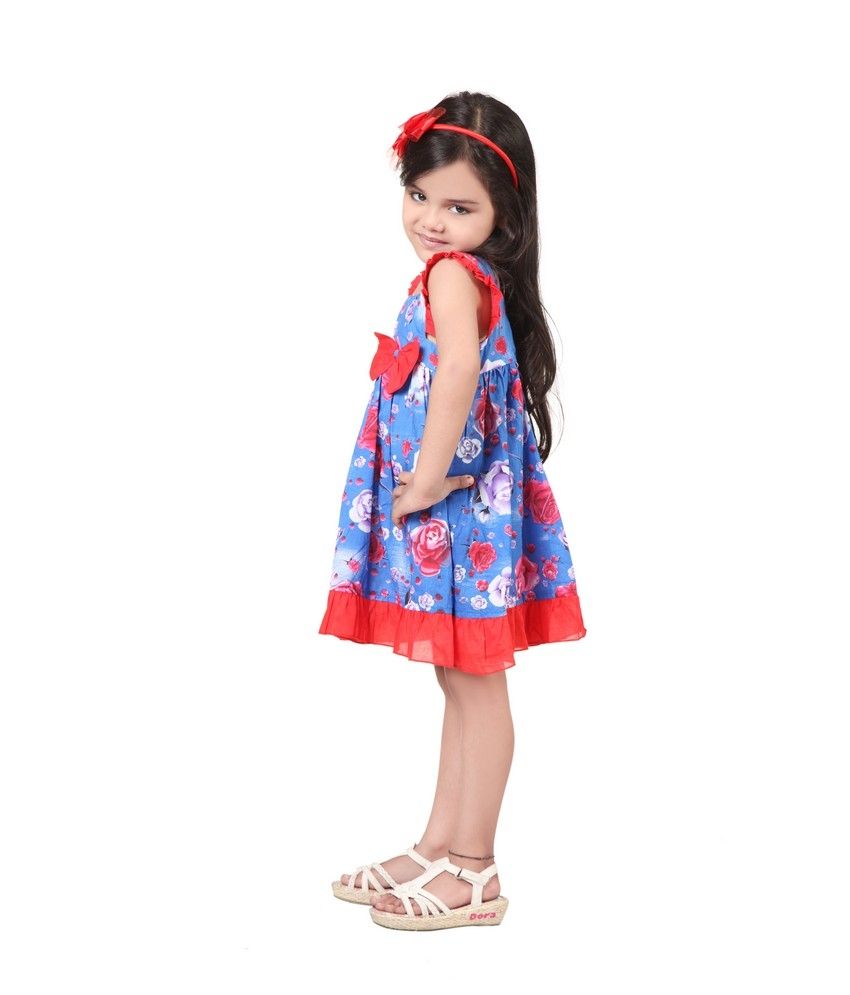 cut sleeve frock