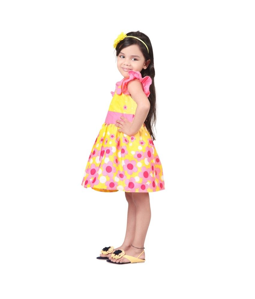 cut sleeve frock
