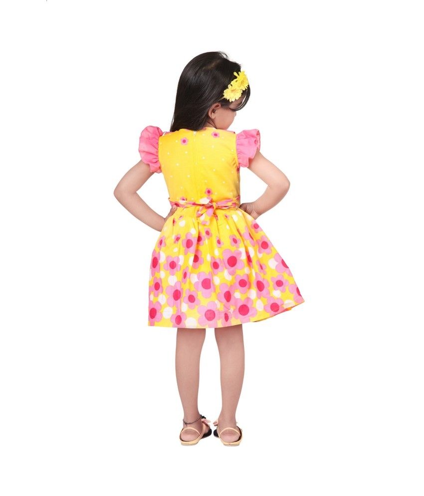 cut sleeve frock