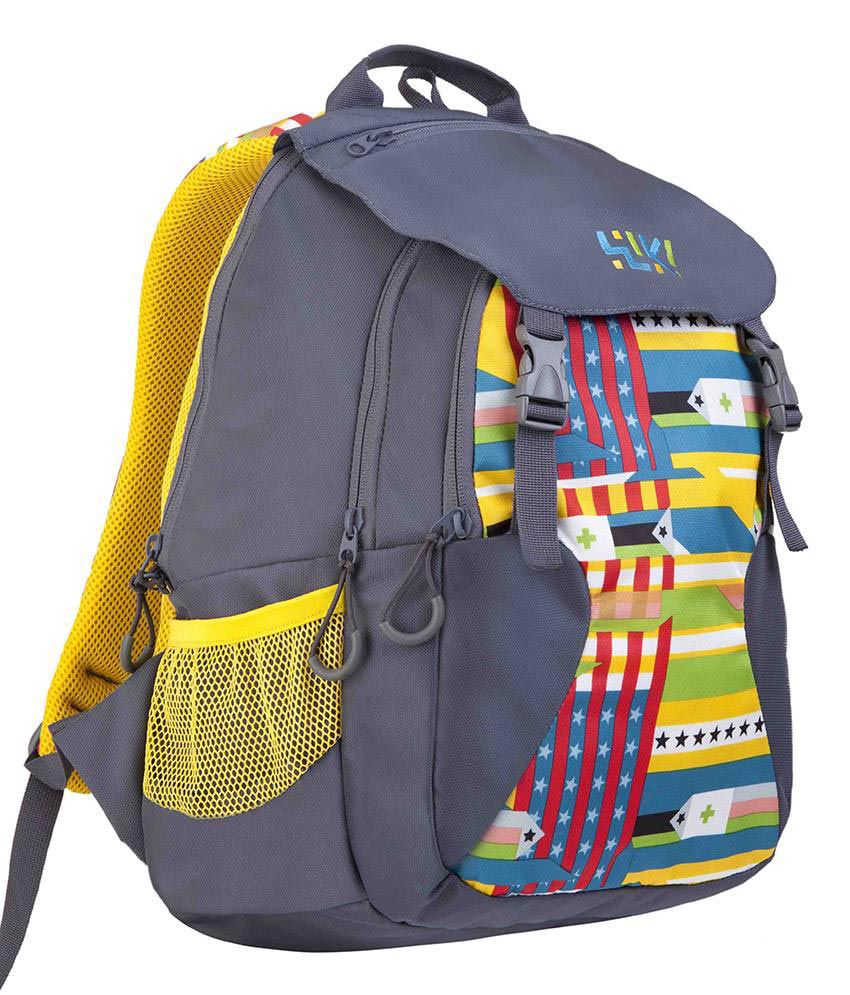 Wiki Flip Grey Backpack No - Buy Wiki Flip Grey Backpack No Online at ...