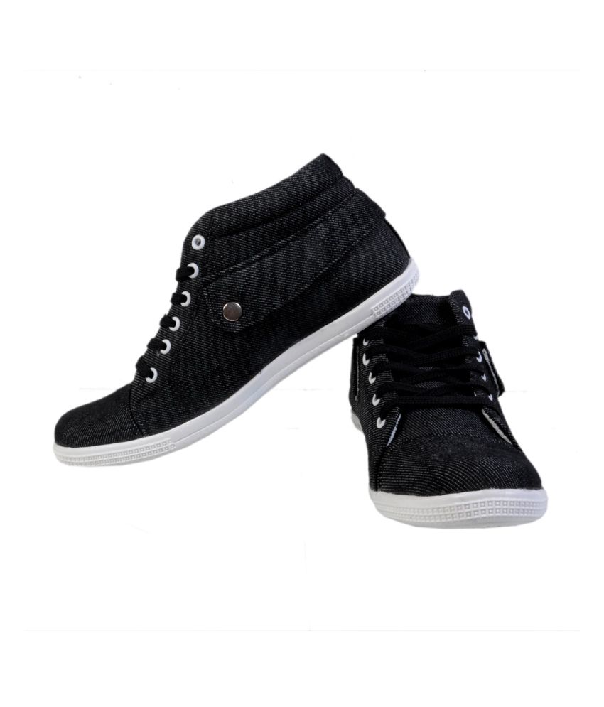 jeans shoes black