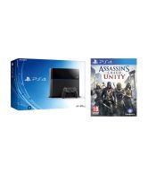 Sony Playstation 4 (PS4) 500 GB Console with Assassin's Creed: Unity