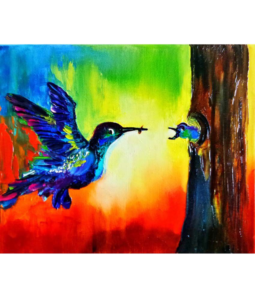 Sg Art Gallery Beautiful Animal Oil Painting: Buy Sg Art Gallery Beautiful Animal  Oil Painting at Best Price in India on Snapdeal