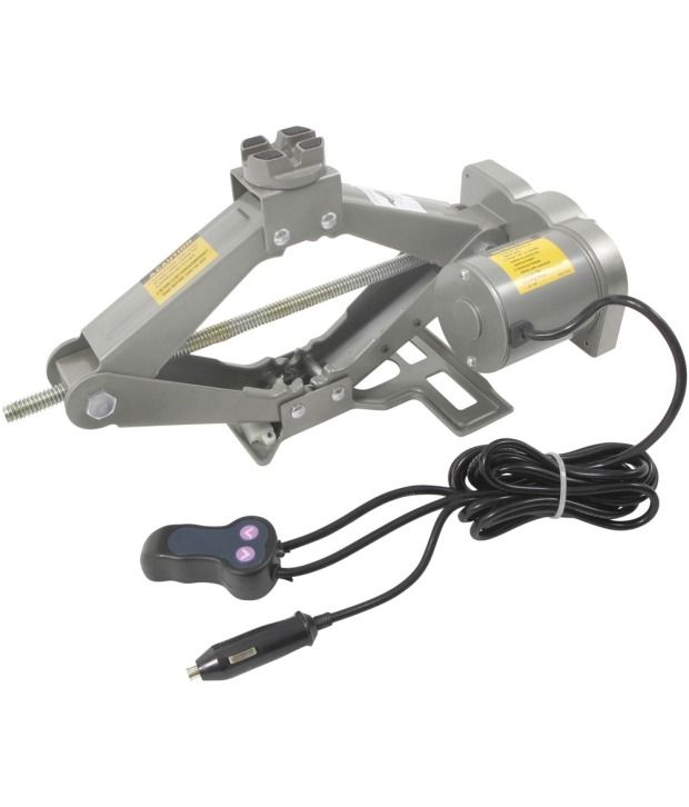 Autofurnish Automatic Car Jack Scissor Type 2 Ton With Wired Remote