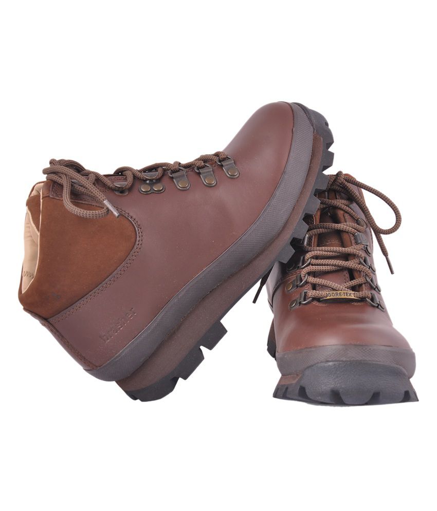 brasher Brasher Waterproof Brown Walking Hiking Boots Shoes Size 10 