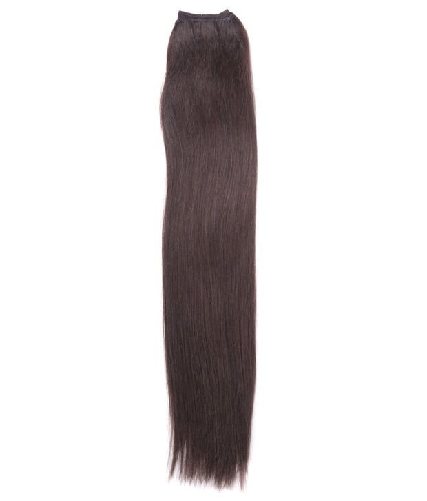 Lemodish Double Drawn Natural Straight Hair Extensions - 18 Inches,dark Brown Color: Buy Online at Low Price in India - Snapdeal Lemodish Double Drawn Natural Straight Hair Extensions - 18 Inches,dark Brown Color: Buy Online at Low Price in India - Snapdeal