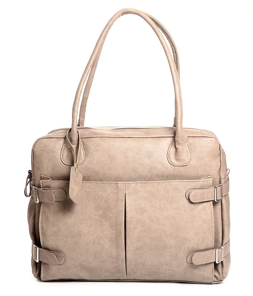 baggit beige handbag