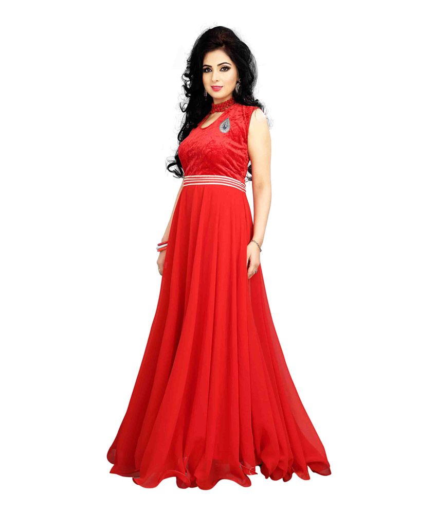 georgette gowns online india