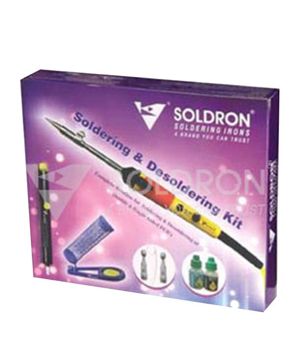 Soldron Soldering And Desoldering Kit Buy Soldron Soldering And