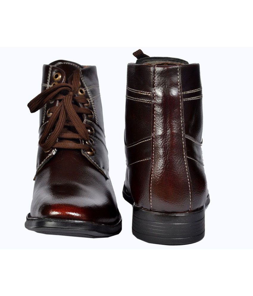 roadster leather boots