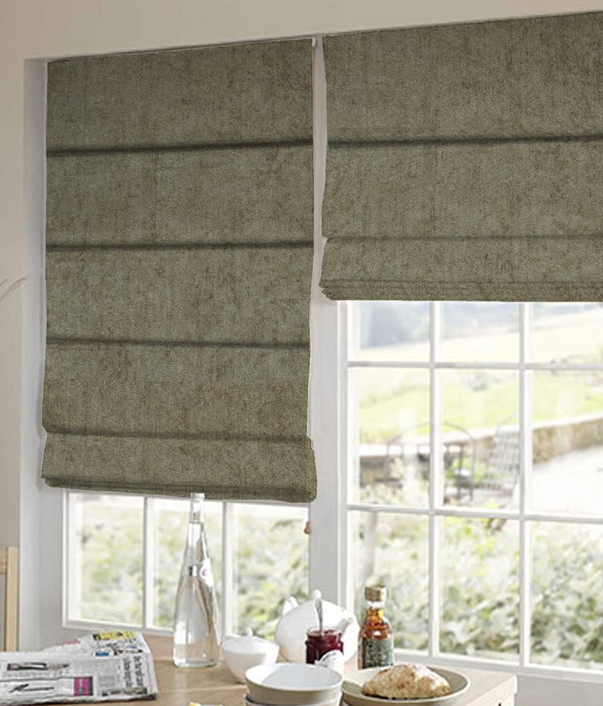 Presto Single Window Blinds Curtain Buy Presto Single Window Blinds   Presto Gray Polyester Window Blind SDL767195421 1 F57ea 