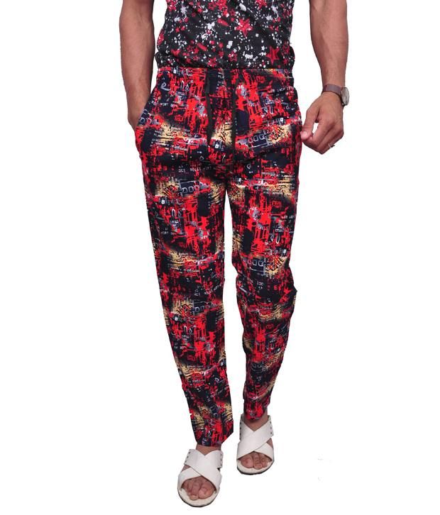 multicolor track pants