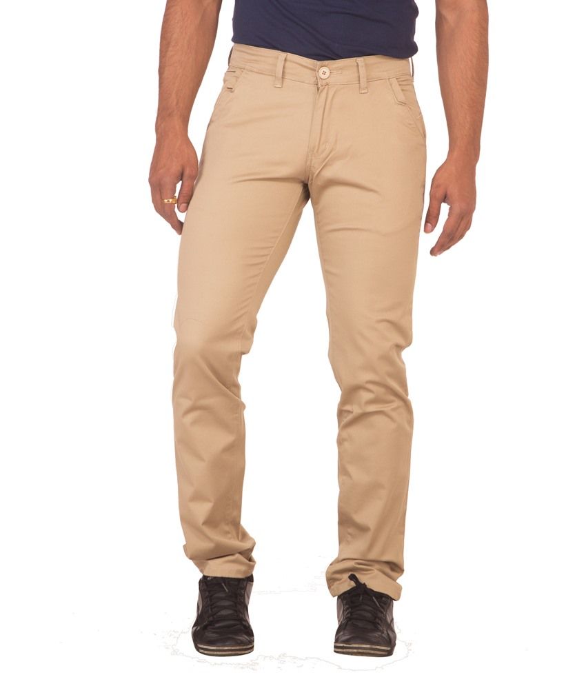 Race-Q Beige CTN Jeans For Men - Buy Race-Q Beige CTN Jeans For Men ...